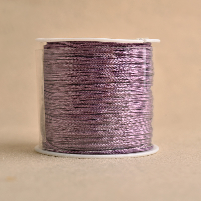 71 / 73 / 72 No. 0.4 / 0.8mm hilo de jade hilo de cuentas diy hilo tejido a mano línea de unión colgante alambre de nudo chino image 21