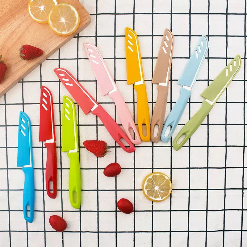 多功能厨房家用现货瓜果刀套装不锈刚水果刀小刀削皮刀苹果削皮器