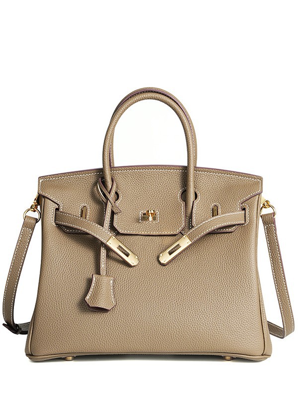 ワックス糸togo頭層牛革手作りプラチナバッグ高バージョン本革女性バッグロック気質カジュアルハンドバッグ