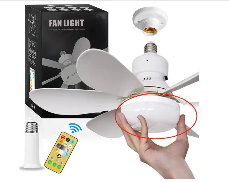 新型ホールのネジ口の見えない扇風機の台所の寝室のledのシャンデリアの扇風機の小型の静音の扇風機の明かり|undefined