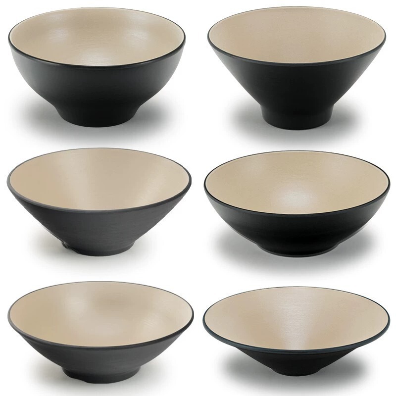 Ajisen Ramen Bowl Japanese Melamine Bowl Black Frosted Tableware Commercial Malatang Bowl Large Noodle Bowl Snail Rice Noodle Bowl Ajisen Ramen Bowl Japanese Melamine Bowl Black Frosted Tableware Commercial Malatang Bowl Large Noodle Bowl Snail Rice Noodle Bowl