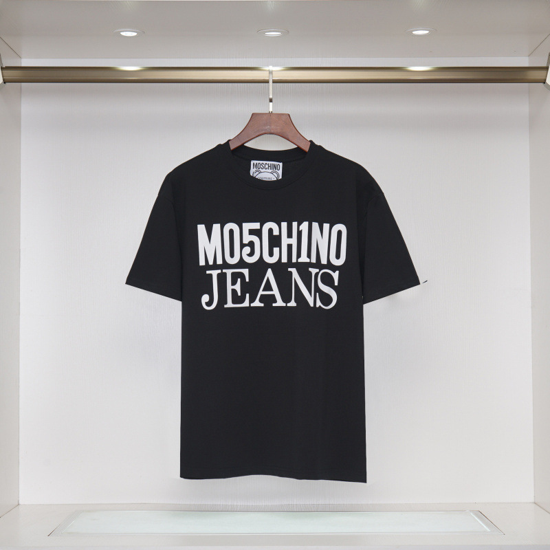 2025 春夏新作メンズカジュアルラウンドネック半袖 T シャツ中空刺繍クマ文字ルーズで多用途|undefined