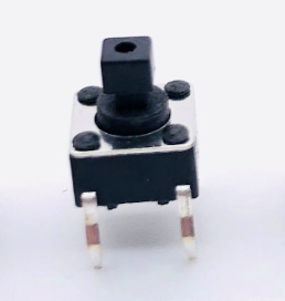 タッチスイッチ6x6x5プラグイン6*6ディップ四脚ボタンスイッチ縦型ピン4.3H-21H玩具ボタン|undefined