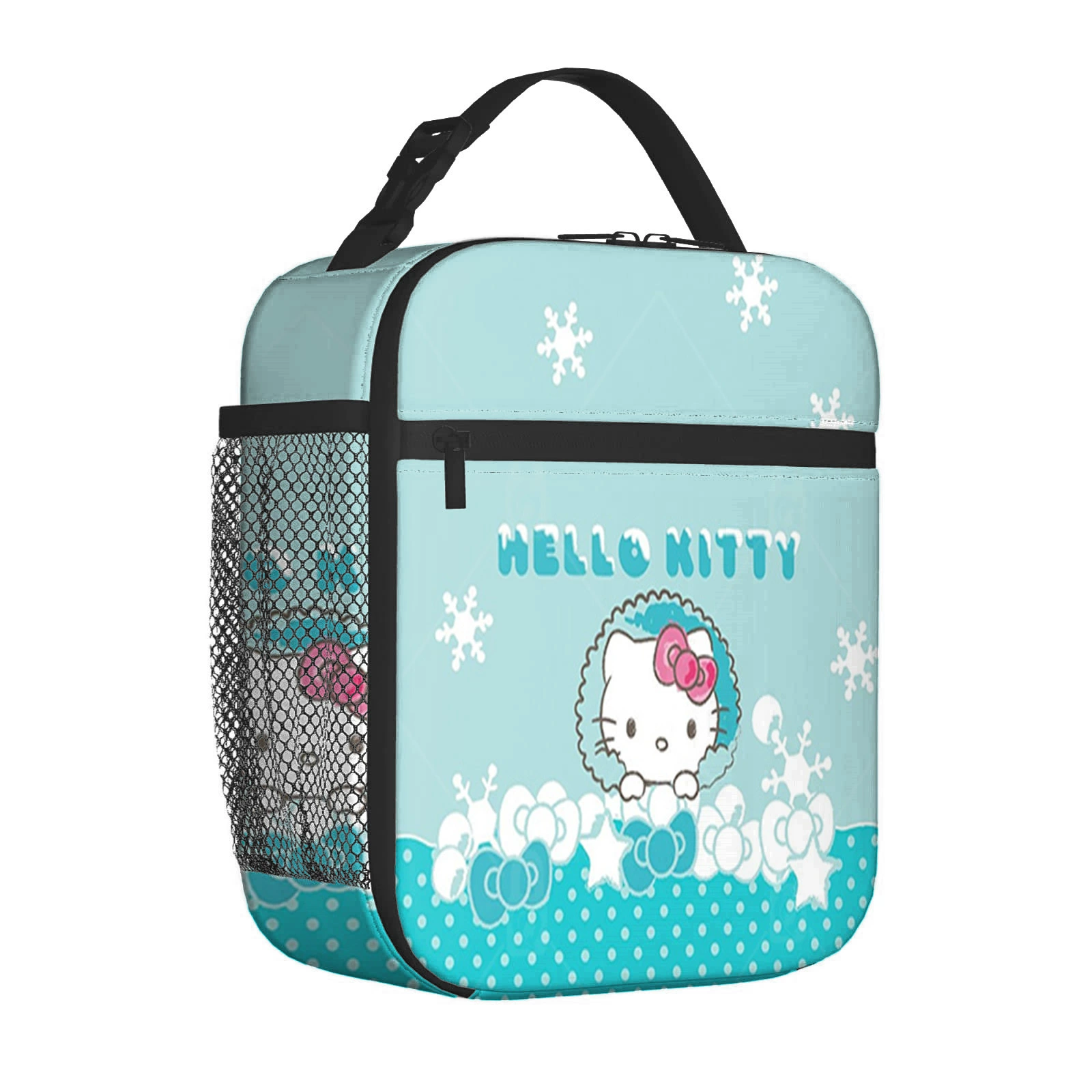 Hello Kitty, детский термос с ручкой, сумка для пикника, 3D
