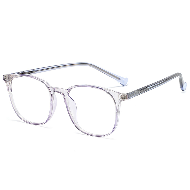 学生近视眼镜可配镜新款时尚圆框平光镜韩版女式防蓝光电脑护目镜