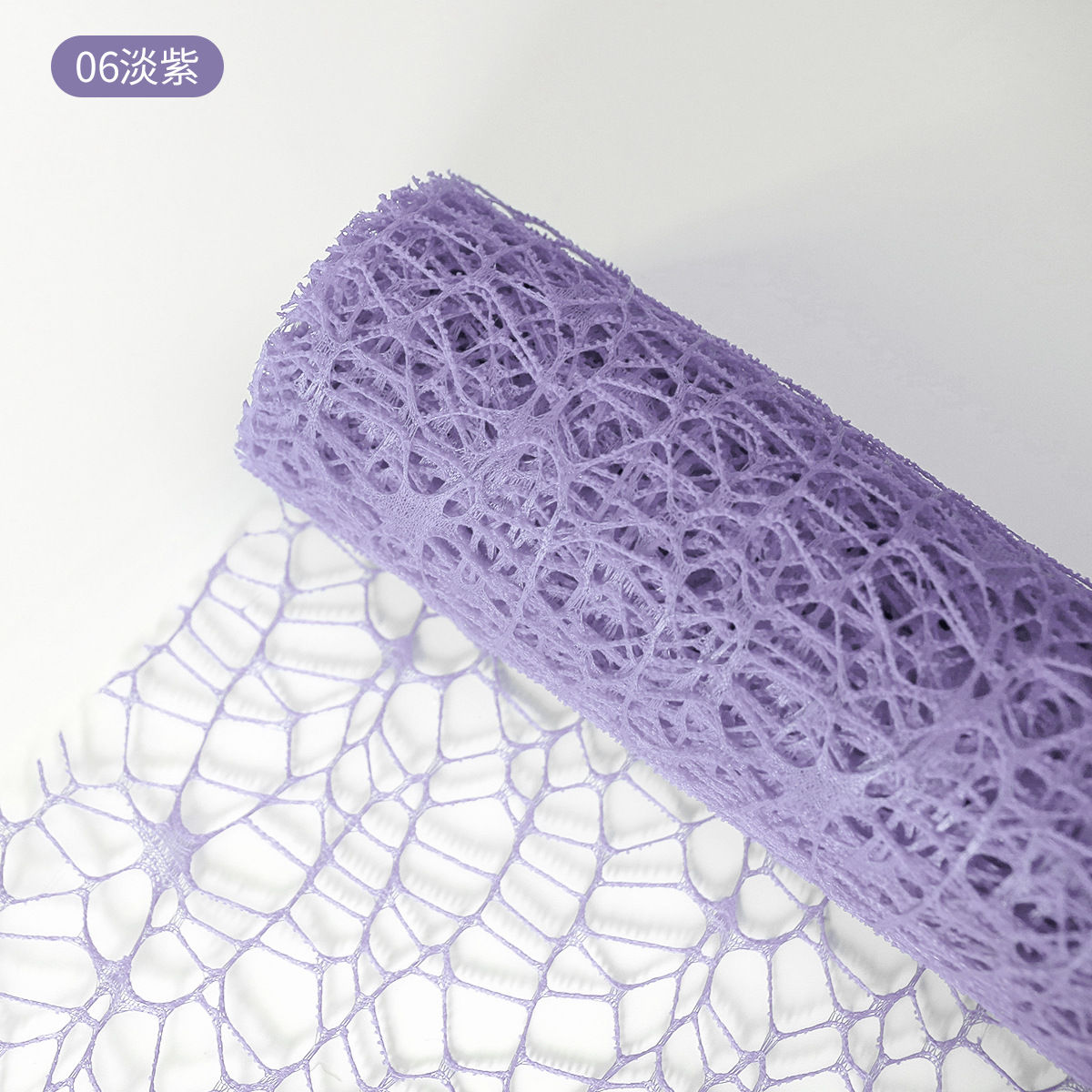 Flower Party Factory Venta al por mayor Nuevo estilo transfronterizo Red jacquard Embalaje de flores Red de hilo Decoración de ramo Red de hilo Material de embalaje de floristería