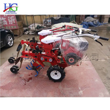 大葱培土机 塑料大棚外边缘埋土排水沟开沟机 果园开沟施肥一体机