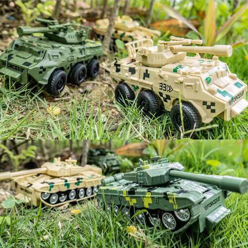 Children's Transformable Tank Toy Car Airplane Transform Car Inertia Impact Transform Robot Street Stall Supply Wholesale