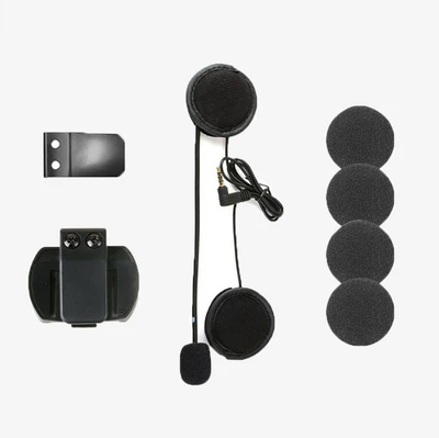 Motorcycle Helmet Headset Interface Universal Motorcycle Helmet - xinowy-v6-helmet-headset-35mm-headset-clip-iron-screw