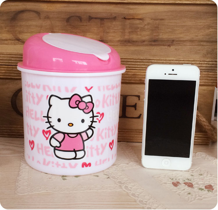 Desktop Trash Bin Storage Container Home Storage Small Grocery Container Office Waste Paper Trash Bin Storage Box Plastic