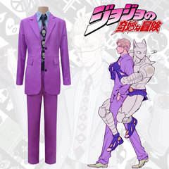 JOJO's Bizarre Adventure Cosplay Costume: Diamond Is Unbreakable – Kawajiri Yoshikage & Kira Yoshikage Cosplay Outfits