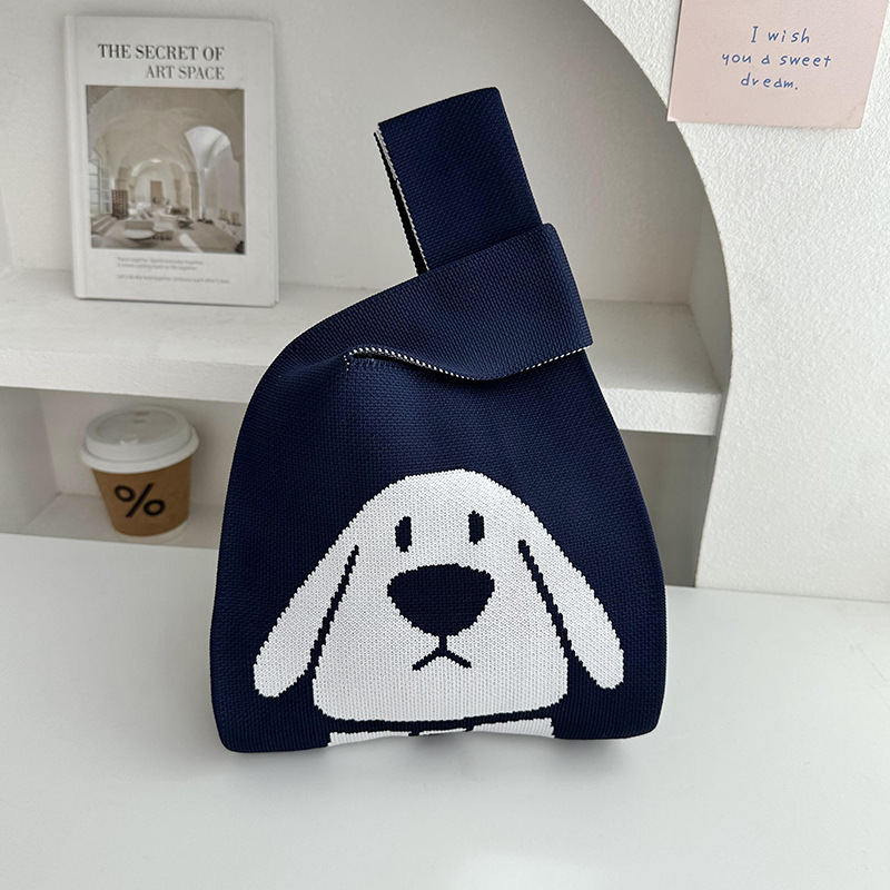 Bolsas de punto bolsas de mano coreanas de gran capacidad bolsas de mano bolsas de mano bolsas de regalo bolsas de muñeca al por mayor