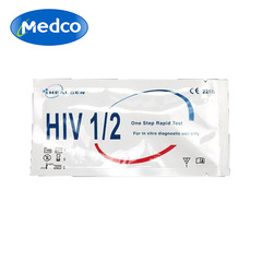 外国貿易専用使い捨てHIVテスト紙HIV Test Cassette英語包装テストカード試験紙