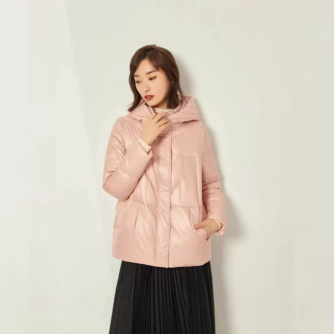 【粉丝福利】面包服亮色小短款鹅绒服多色设计感保暖羽绒服