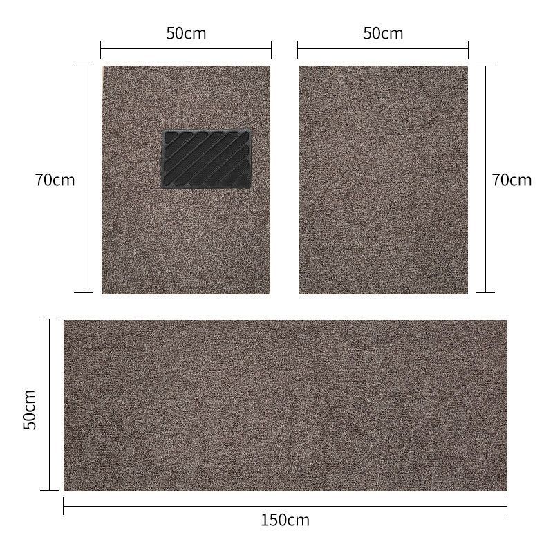 Passenger | Universal Universal Foot Pad - beige-coffee-3-piece-set