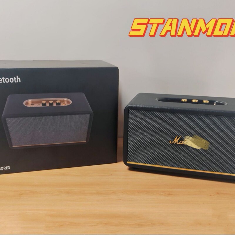 国境を越えた新型スタンモア3ロックスピーカー復古無線bluetoothオーディオ電池タイプのスプーンbluetoothスピーカー|undefined