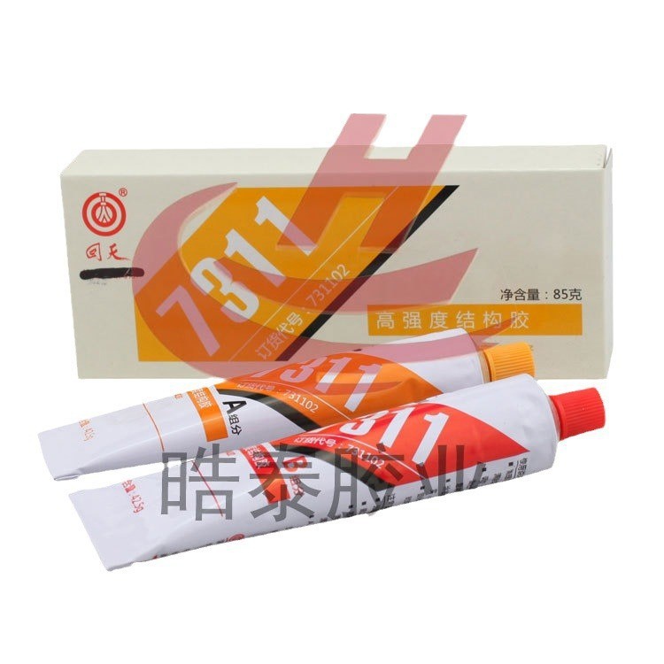回天7311结构胶金属陶瓷玻璃木材石材粘接AB胶 85g 胶水