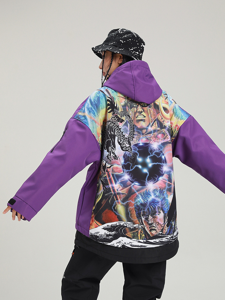 Neuer Skianzug für Paare, Schneeanzug, cooler Skipullover, Reißverschluss_voghion.com