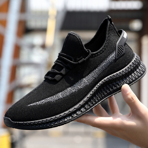Men's Shoes Spring 2024 Sports Shoes for Men and Women Casual Mesh Shoes Soft Sole Coconut Shoes Versatile Shoes for Men Spring and Autumn Wholesale