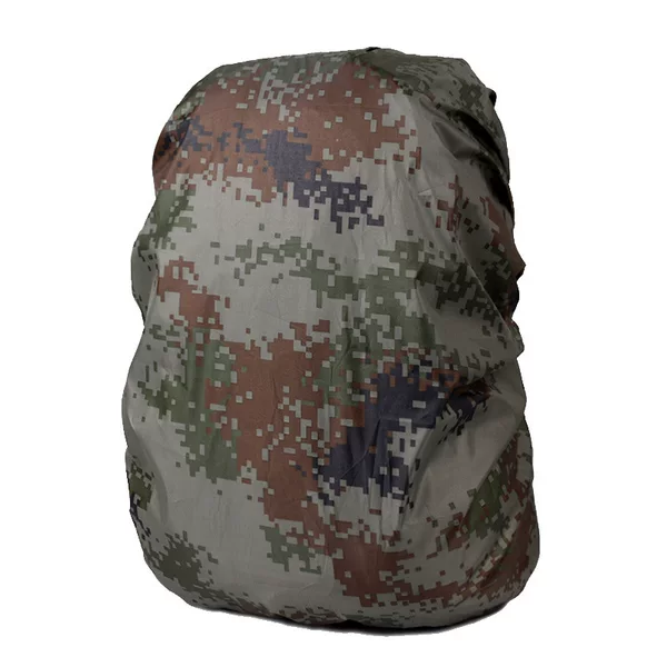 Factory wholesale rain cover outdoor backpack waterproof cover fan color waterproof bag digital pattern dust cover 25-80L