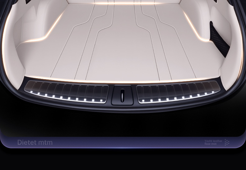 Specially Used for Nio Es6 Trunk Mat, Fully Enclosed Trunk Mat, 2024 Car Interior Modification Decoration Supplies