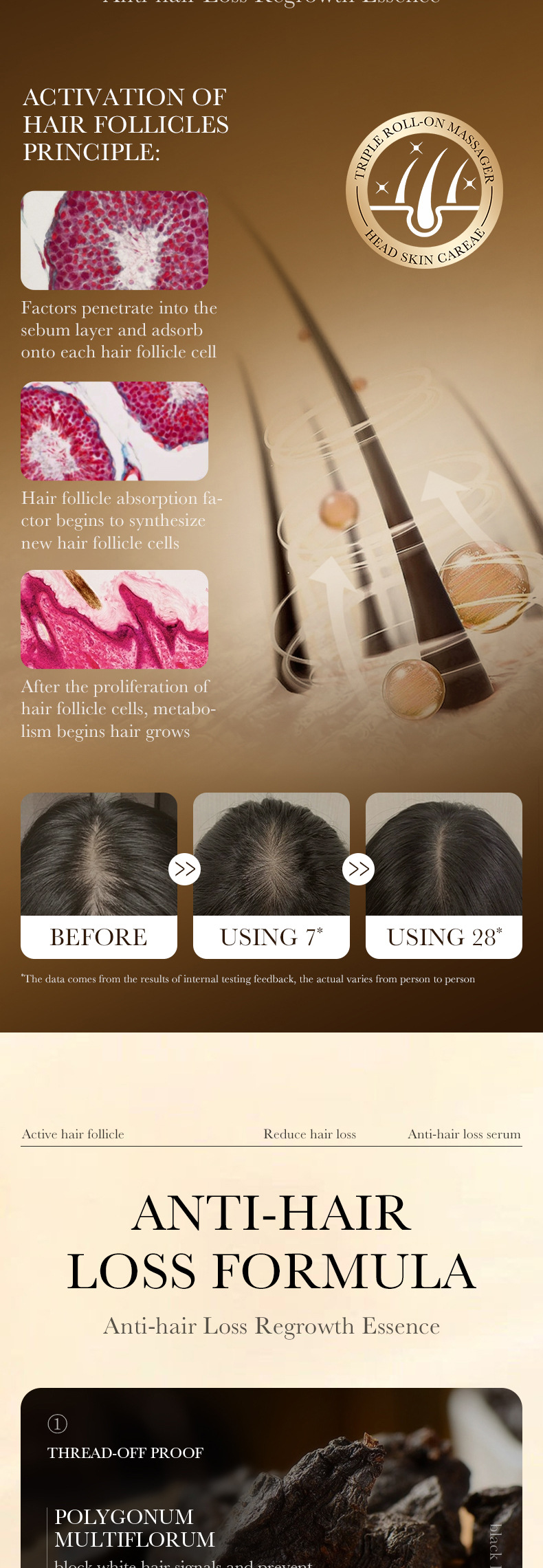 Anti-haarausfall-essenz Zur Stärkung Der Haarwurzeln_voghion.com