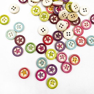 15MM��߅ӡ�������ľ�|�~������ľ�^���Ӄ�ͯDIY�·�ë���b�