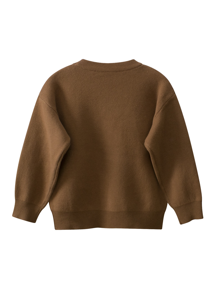 Ropa Infantil Estilo Coreano 27kids, Suéter Infantil con Dibujo de Panda, Modelo Primavera 2026, Ropa para Niños al por Mayor