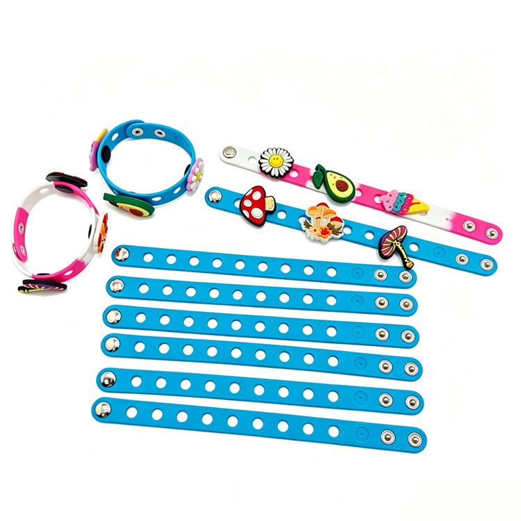 Pulsera de Silicona Desmontable con Muñeco de Dibujos Animados