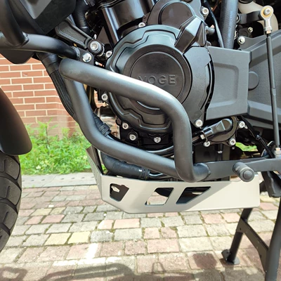 Suitable for Wuji Ds625X Lower Bumper Carbon Steel Bumper Non-Destructive Installation to Protect the Body Motorcycle Modification Accessories (Motorcycle bumper) - matte-black-carbon-steel-lower-bumper