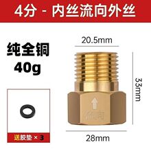 全铜水阀防反马桶回流止回阀倒流单向卫生间拒不喝止逆阀太阳能