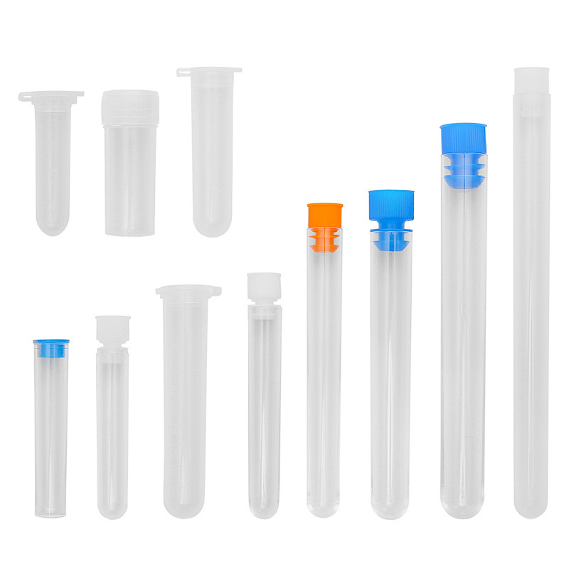 Tubo de aguja, almacenamiento de plástico transparente, botella de aguja, herramienta de costura de bricolaje hecha a mano, tubo de almacenamiento de aguja de coser a mano para el hogar, tubo de aguja