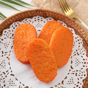 Simulation McDonald's crispy potato cake model food and play pumpkin cake keychain pendant fun fried simulation food