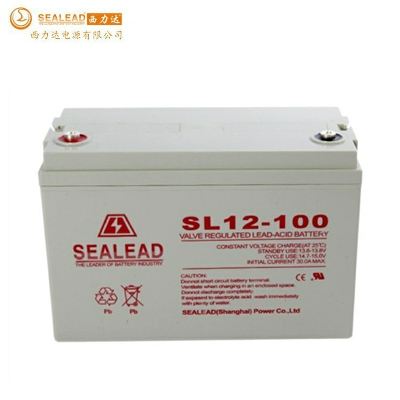 西力达蓄电池SL12-100荷电出厂12V100AH抗过放能力