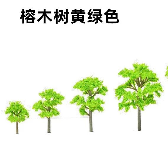 Редко-Зеленая микс Color серия Freshy Tree модель с Янгшу. Детские игрушки домик песочная картина