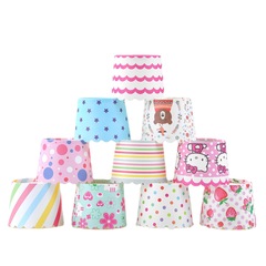 50 small baking molds, high temperature resistant cake machine cups, paper baking cake muffin cups