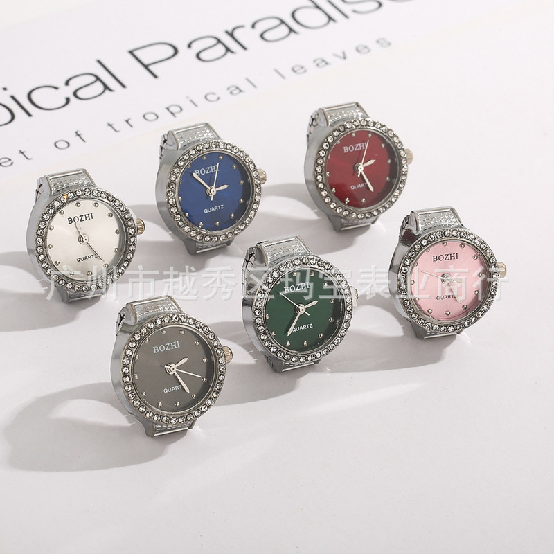 Ring Watch New Cross-Border Hot-Selling Amazon Hot-Selling Wholesale Watch with Diamond Ring Watch Ring Watch New Cross-Border Hot-Selling Amazon Hot-Selling Wholesale Watch with Diamond Ring Watch