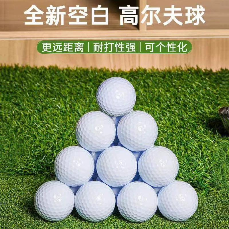 Новый Golf Завод Прямая продажа Сплетничает Белый Шалин Игры Практика Golf Новая - второй -hand Golfball