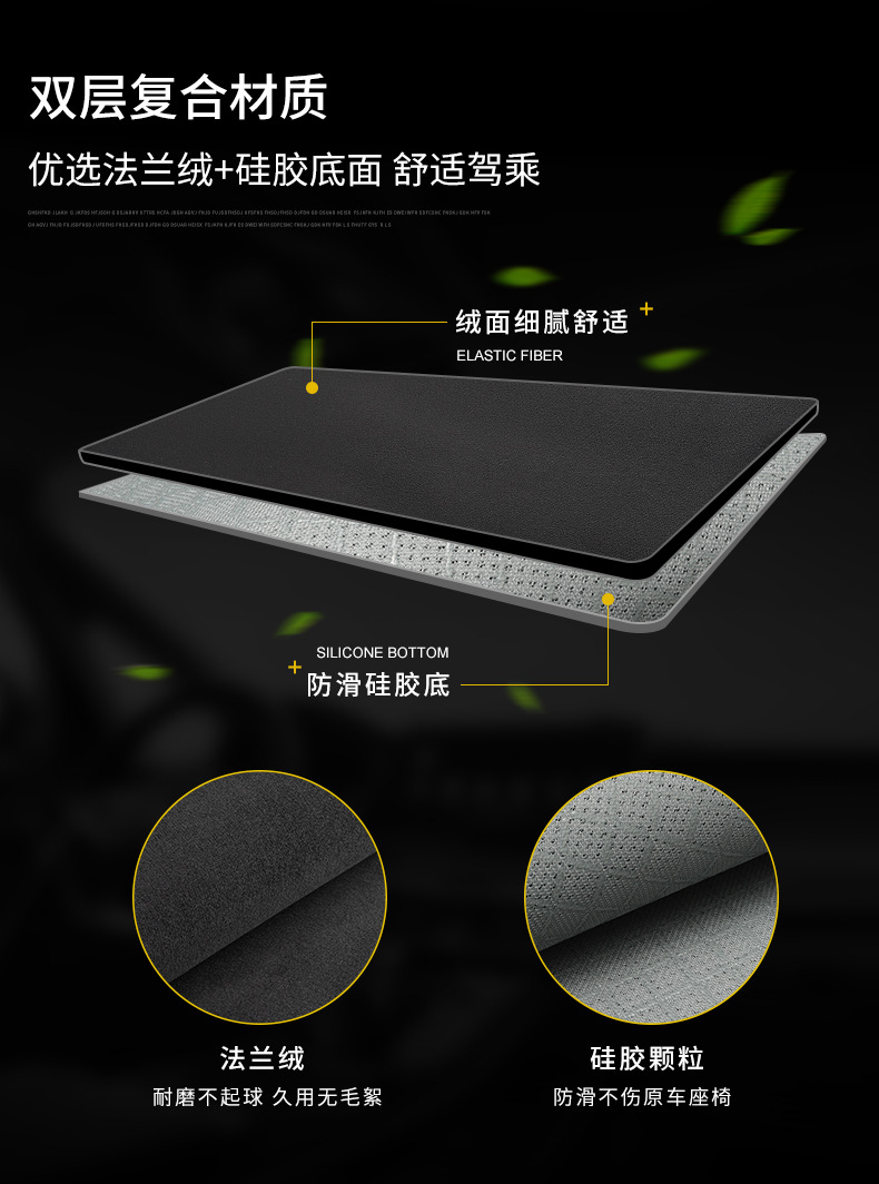 Suitable for BMW ice silk cushion 3 Series 5 Series 5 Series 1 Series 7 series X2X3X4X5iX3 summer breathable seat cushion cover