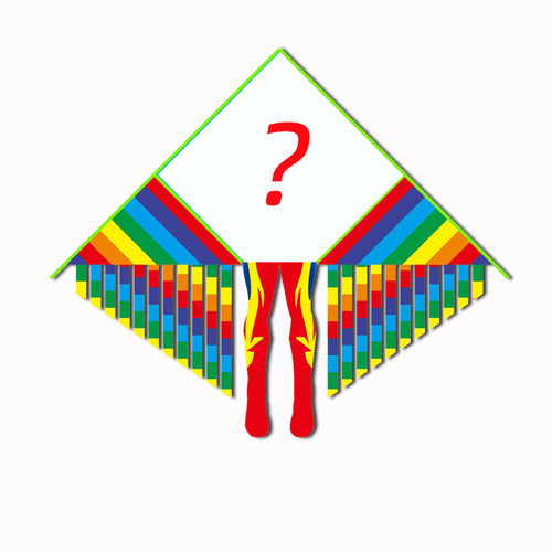 Wenjiang kite wholesale Sheng'en Hongyun Paradise Bird cartoon children full-body multi-tailed princess street stall toy kite