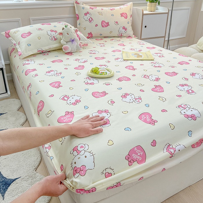 Funda de cama fija Colcha Simmons Cubierta protectora Cubierta de polvo Colchón Cubierta de cama individual Doble individual Sábana de cama antideslizante transfronteriza