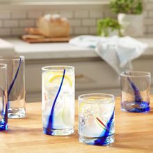 各种玻璃手工艺彩绘创意冷饮杯工厂可以各种类型玻璃饮料水杯