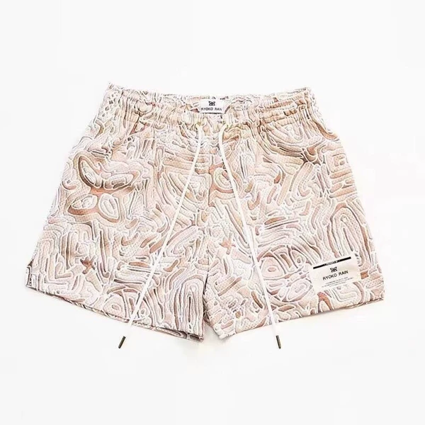 Graffiti shorts pink