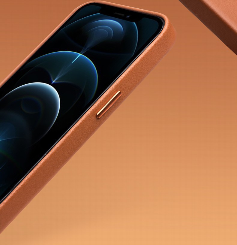 Ốp lưng da thật iPhone 12 Pro Max bảo vệ toàn bộ — IPhone 12 mini 5,4 inch màu đen chính thức, IPhone 12 mini phiên bản chính thức 5,4 inch màu xanh, IPhone 12 mini 5,4 inch màu đỏ chính thức, IPhone 12 mini 5,4 inch phiên bản chính thức màu nâu yên xe chi tiết 8