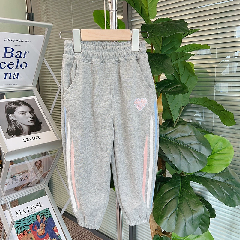 Детские oversized штаны, осенние джоггеры, эластичный пояс и манжеты, размеры 90–140