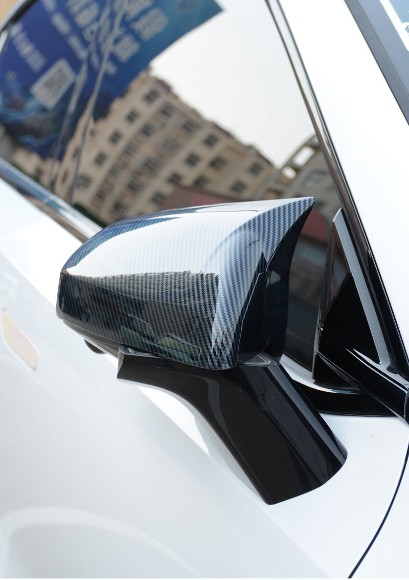 Suitable for dark blue L07 horn rearview mirror cover modified special rear mirror cover mirror protective shell decoration