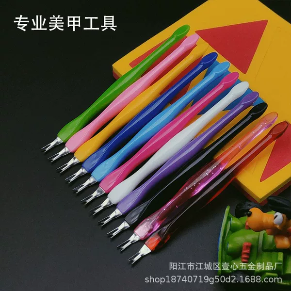 Factory Direct Supply of Manicure Tools, Dead Skin Fork, Stainless Steel Dead Skin Pusher, Exfoliating Manicure, Dead Skin Shovel, Available in Stock