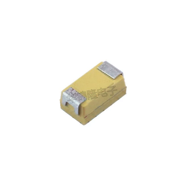 Китайский SMD танталовый конденсатор 106V 10μF 35V типа C корпус 6032 10% конденсатор с полярностью
