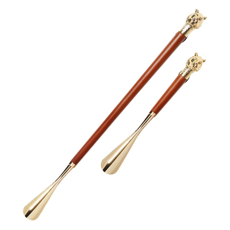 En stock al por mayor tirador de zapatos de metal alargado zapatos de punta de tigre no doblar dispositivo de elevación de zapatos regalo buen producto marca al por mayor