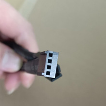 电脑风扇4针延长线 2510-4P一体 编织网线60厘米全铜